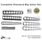 V-Drillguide And V-Tapguide 7 Piece Set - Imperial set of the Big Gator Tools line of (4) V-DrillGuides and (3) V-TapGuides The Complete Standard Set - alternate 2